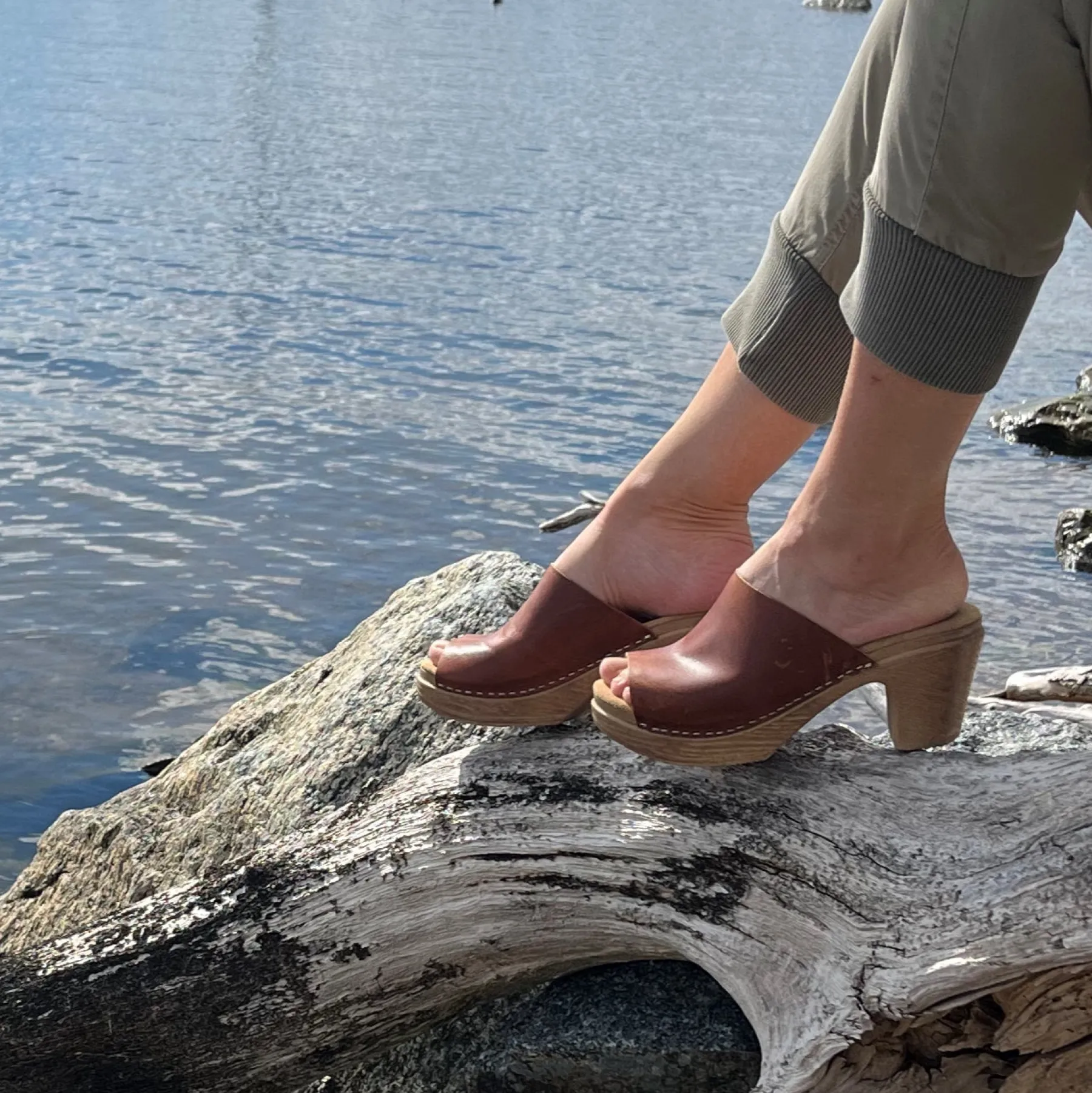 Calou Stockholm High Heel Soft Clogs^Frida Clog