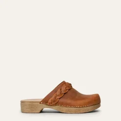 Calou Stockholm Low Heel Soft Clogs^Helena Braid