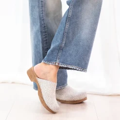Calou Stockholm Low Heel Soft Clogs^Helena Stone