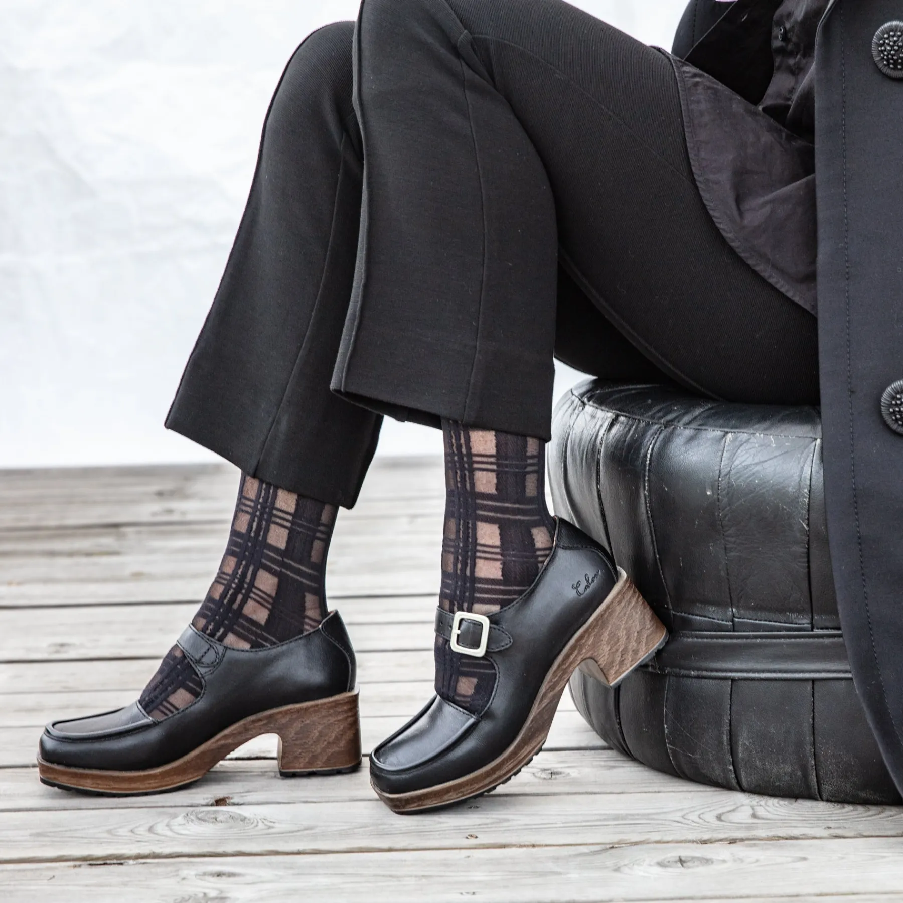 Calou Stockholm Low Heel Soft Clogs|High Heel Soft Clogs^Iwa