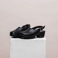 Calou Stockholm Low Heel Soft Clogs^Lilja