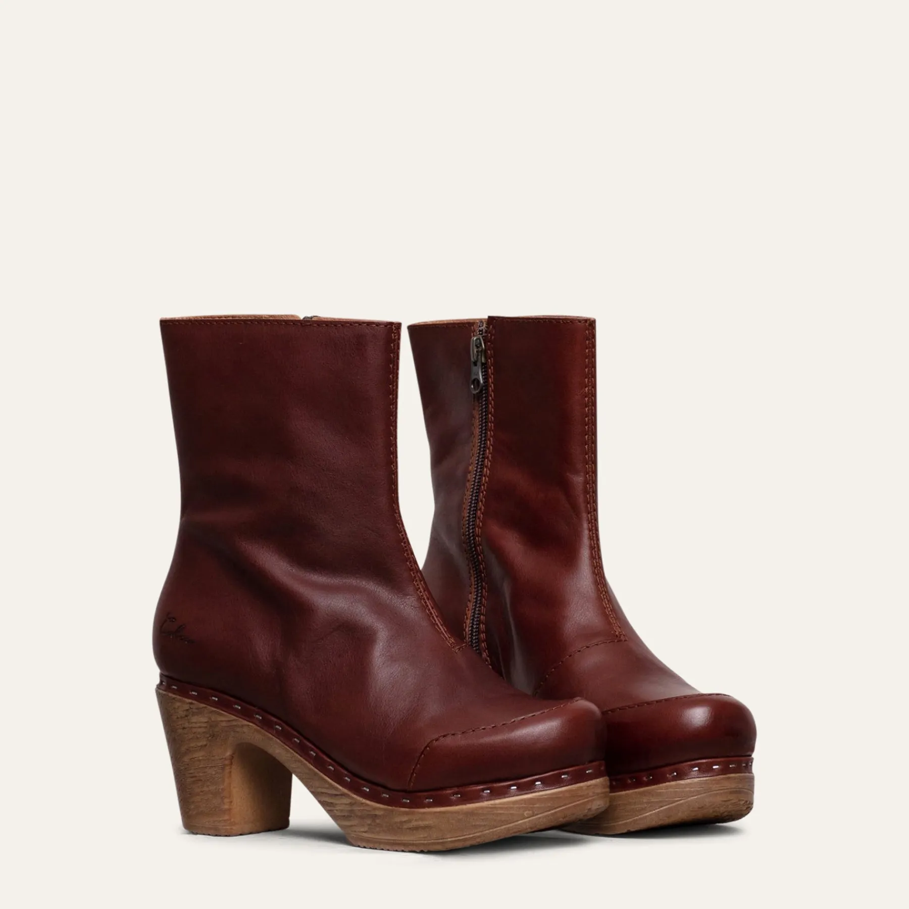 Calou Stockholm Boots^Milly Cognac