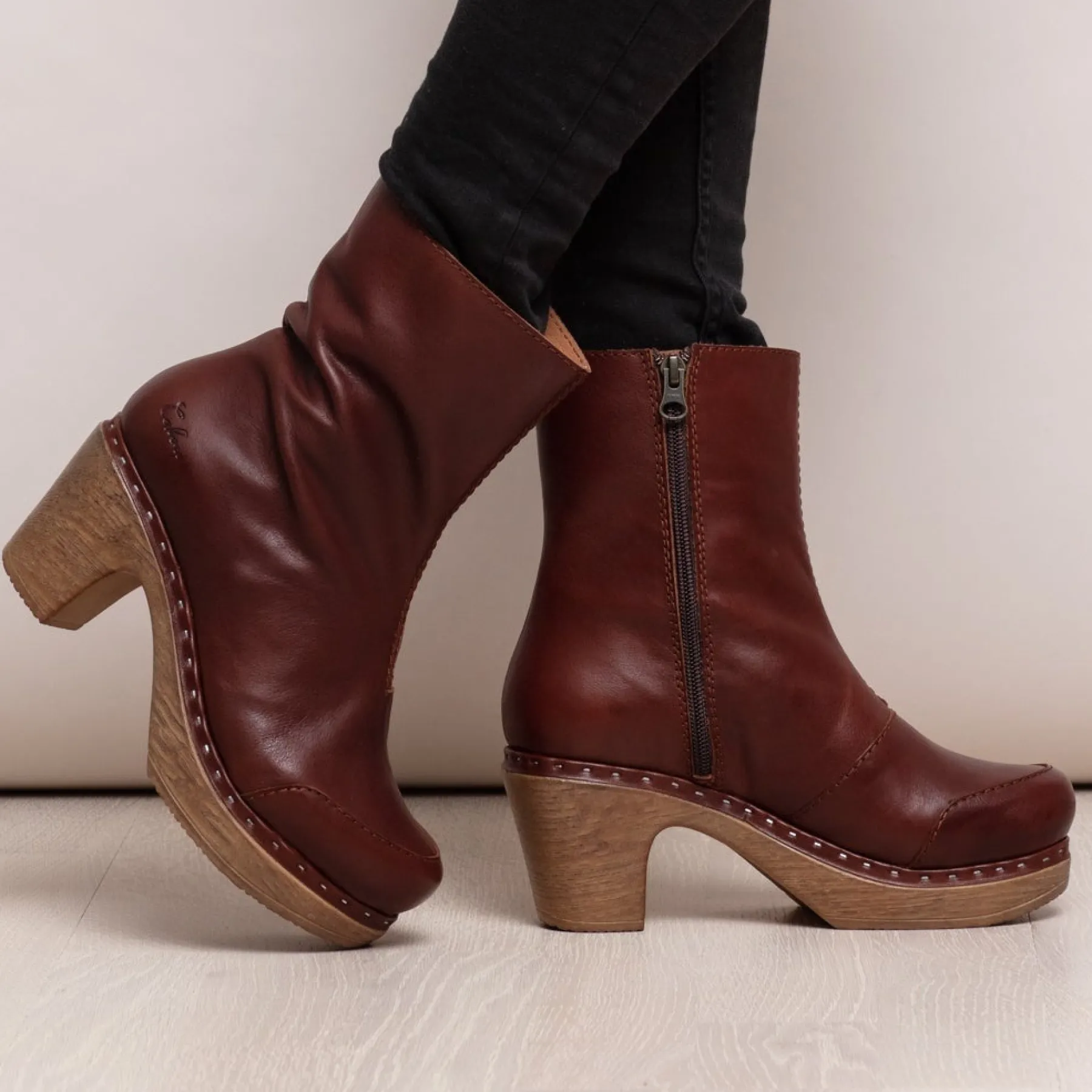 Calou Stockholm Boots^Milly Cognac
