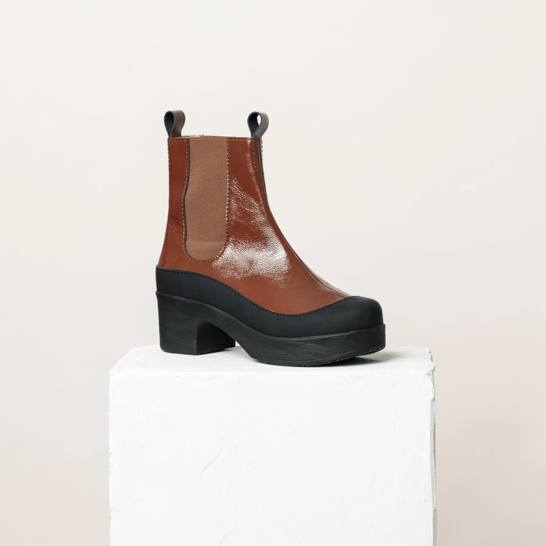 Calou Stockholm Sale/archive^Susie Boot Tan Patent
